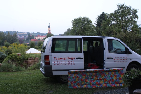 Übernachtung im VW-Bus